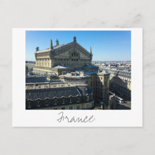 Cartão Postal Arquitetura francesa Paris Cityscape francês