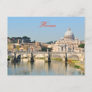 Cartão Postal Arquitetura italiana em Roma, Itália