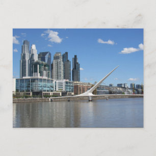 Cartão Postal arquitetura moderna de buenos aires