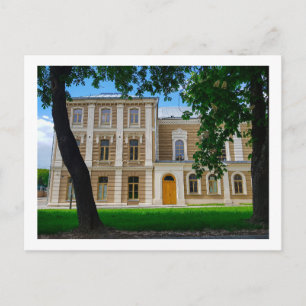 Cartão Postal Arquitetura sinagoga da Belarus Grodno Cityscape