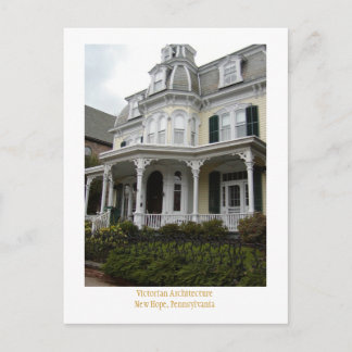 Cartão Postal Arquitetura vitoriana