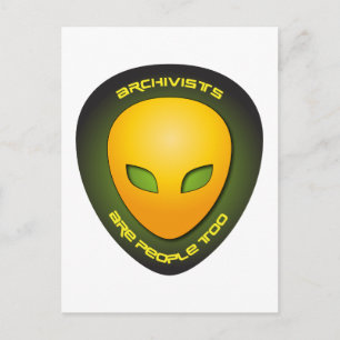 Cartão Postal Arquivistas Também São Pessoas