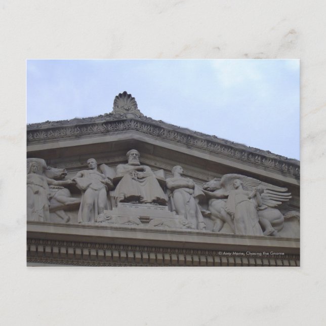 Cartão Postal Arquivos nacionais (Frente)