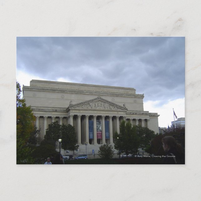 Cartão Postal Arquivos nacionais (Frente)