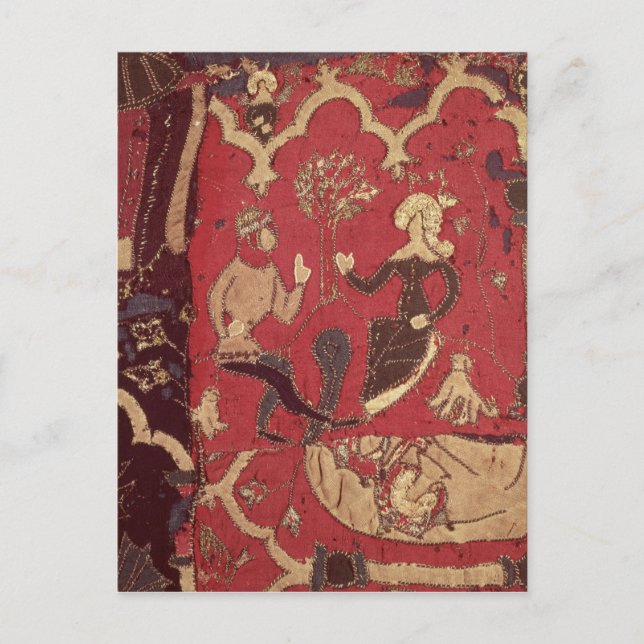 Cartão Postal Arranjo que retrata Tristan e Isolde (Frente)