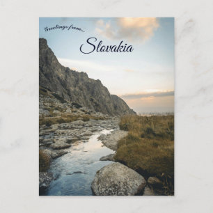 Cartão Postal Arroyo Velicky High Tatras Vysoke Tatry Eslovaquia