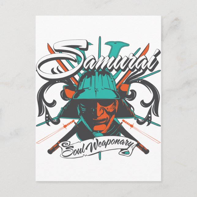 Cartão Postal Arsenal da Alma de Samurai (Frente)