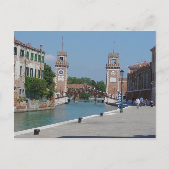 Cartão Postal Arsenale, Veneza 2 (Frente)