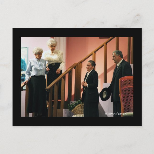 Cartão Postal Arsênio e Antigo Lace (Frente)