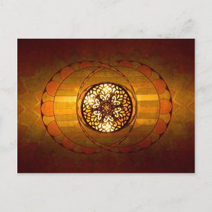 Cartão Postal Art Deco Lighting