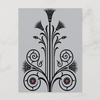 Cartão Postal Art Deco Lotus (Egípcio)