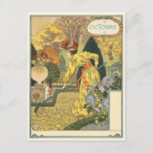 Cartão postal Art Nouveau