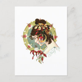 Cartão Postal Art Nouveau