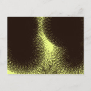 Cartão Postal arte abstracta estranha do mistério 576