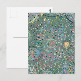 Cartão Postal Arte Abstrata: Através do Prado 