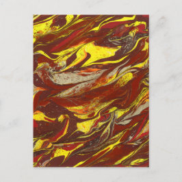 Cartão Postal Arte abstrato original
