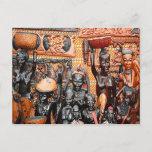 Cartão Postal Arte africana