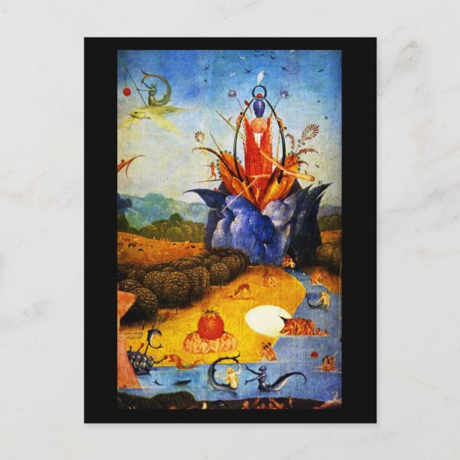 Cartão postal-Arte Clássica-Bosch 19 (Frente)