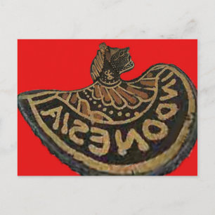 Cartão Postal Arte Cultural De Fantoche Sombra Indonésia