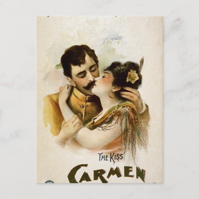 Cartão Postal arte da ópera (Frente)