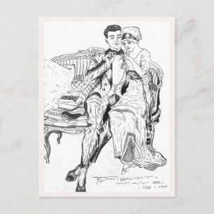 Cartão Postal Arte da proposta de Russell L. Swigert de 1917