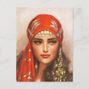 Cartão Postal arte das mulheres