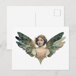 Cartão Postal Arte de anjo