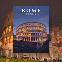 Arte de arquitetura italiana do Coliseu de Roma An