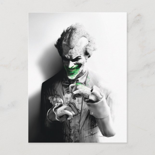 Cartão Postal Arte de Chave de Joker (Frente)