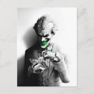 Cartão Postal Arte de Chave de Joker