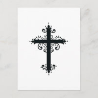 Arte de Cruz Talhada Ornamentada Premium