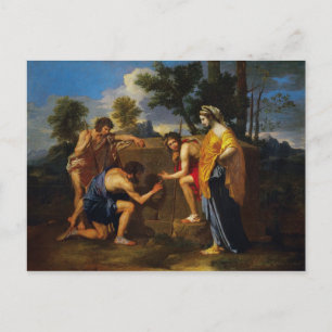 Cartão Postal Arte de Nicolas Poussin
