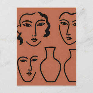 Cartão Postal Arte de Parede de Madeira