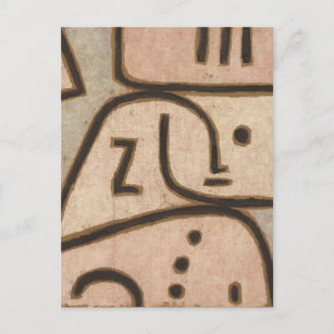 Cartão Postal Arte de Paul Klee
