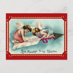 Cartão Postal Arte de valentine vintage