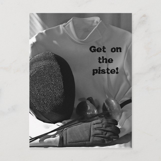 Cartão Postal Arte de vedação (Frente)