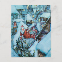 Arte de Véspera de Natal de Arthur Rackham