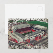 Arte do Estádio de Futebol - Liverpool, Inglaterra