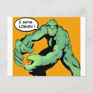 Cartão Postal Arte do livro em quadrinhos