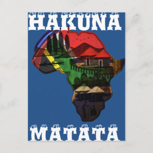 Cartão Postal Arte do Patrimônio Africano - Uma Fusão Cultural