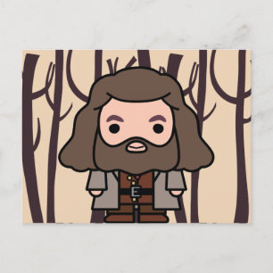 Cartão Postal Arte do Personagem Desenho do Hagrid