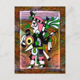Cartão Postal Arte Folk Inca Tradicional
