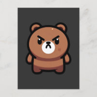 Arte Forte Do Urso Marrom