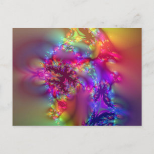 Cartão Postal arte fractal