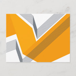 Cartão Postal Arte geométrica moderna, legal, moderna, moderna, 