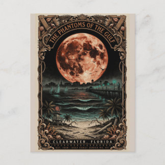 Cartão Postal Arte Gótico de Clearwater, FL | Viagem de Terror V