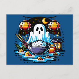 Cartão Postal Arte Gráfica do Festival dos Fantasmas Famintos