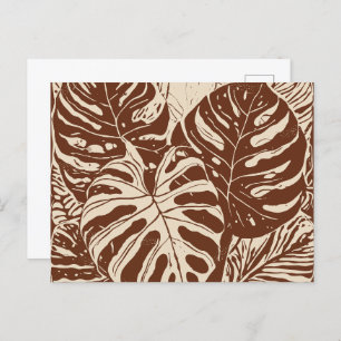 Cartão Postal Arte havaiana