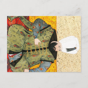 Cartão Postal Arte Império Otomana