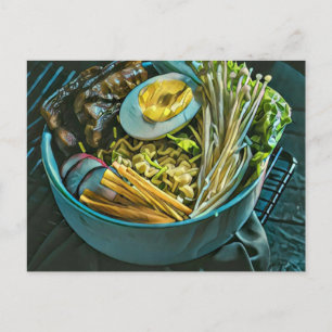 Cartão Postal Arte Japonesa Retroativa